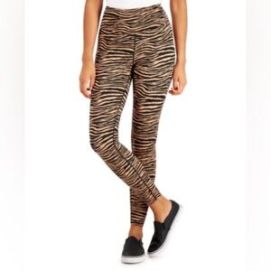 🥰🔥Inc International Concepts Tiger-Print Compression Leggings women’legging